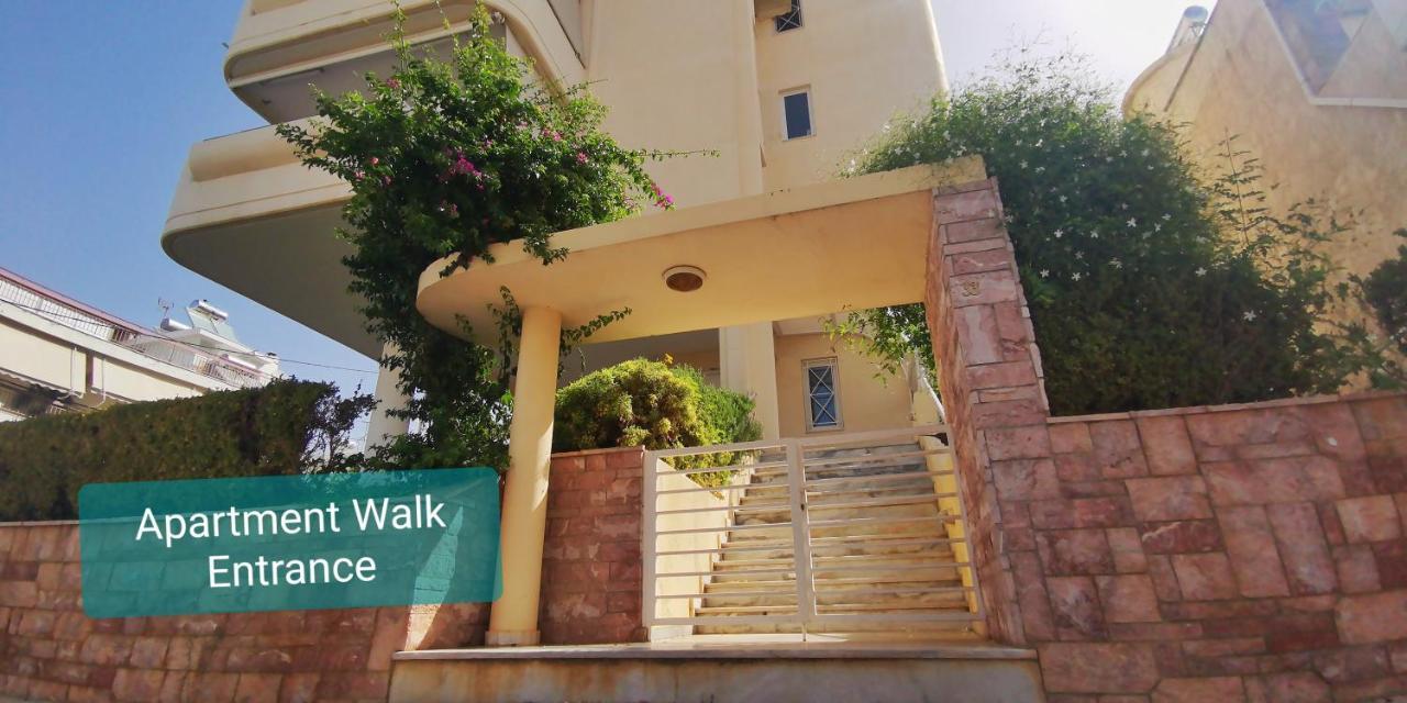 山脚下，舒适温馨海景公寓 Atenas Exterior foto