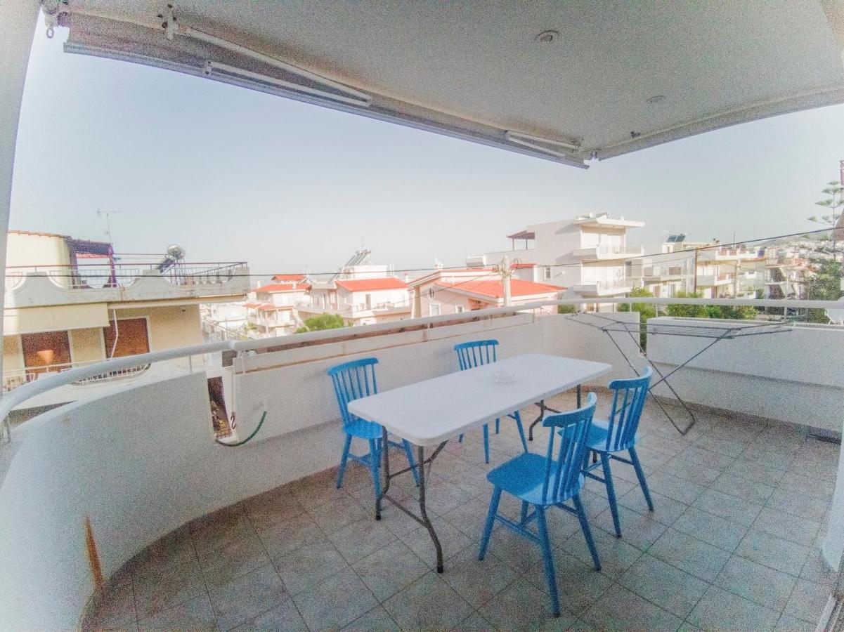 山脚下，舒适温馨海景公寓 Atenas Exterior foto