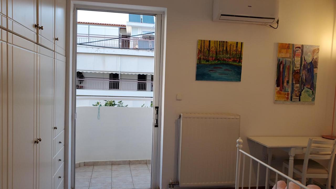 山脚下，舒适温馨海景公寓 Atenas Exterior foto