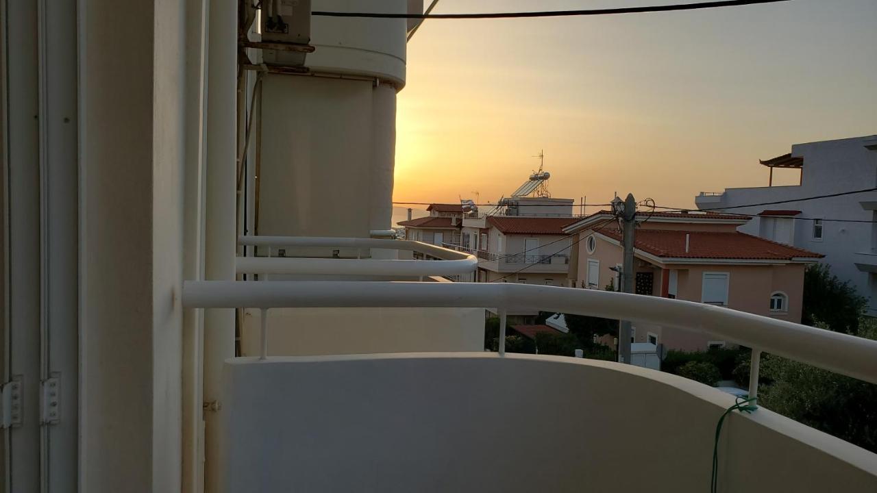 山脚下，舒适温馨海景公寓 Atenas Exterior foto